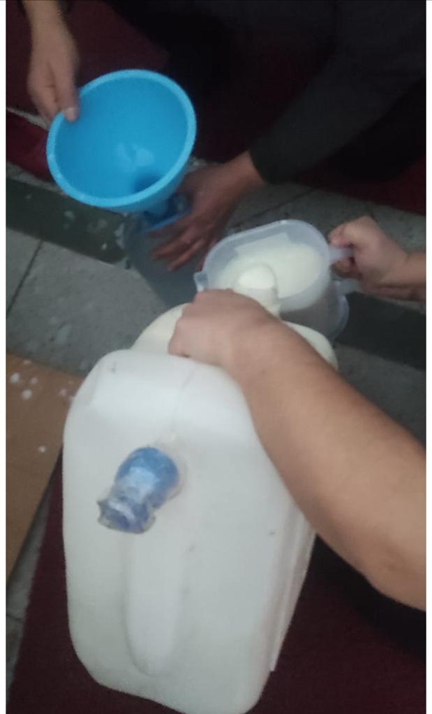AİLELERE SÜT DAĞITIMI DEVAM EDİYOR