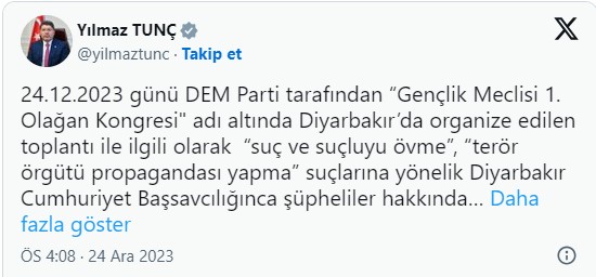 DEM Parti kongresi sonrası çok sayıda gözaltı