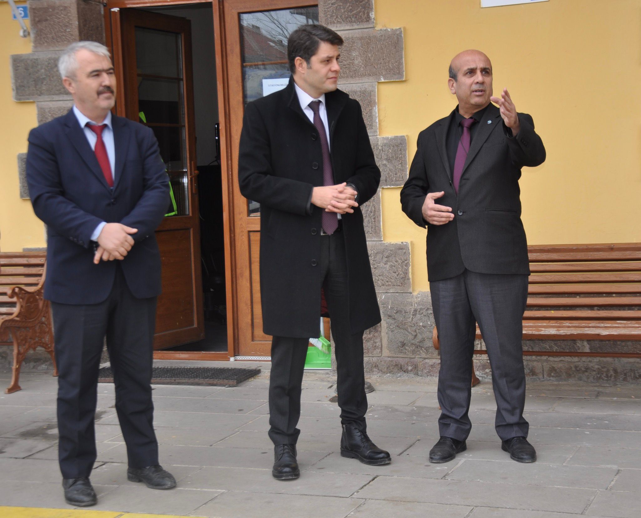 Kaymakam Çengel Sandıklı Gar Şefliğini Ziyaret Etti