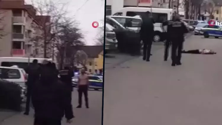 Almanya'da Polis Bir Türk'ü Sokak Ortasında Vurarak Öldürdü