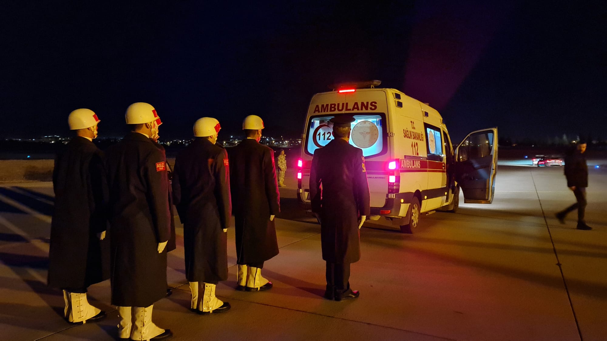 "Şehit Piyade Teğmen Ramazan Günay'ın Naaşı Afyonkarahisar'a Getirildi"
