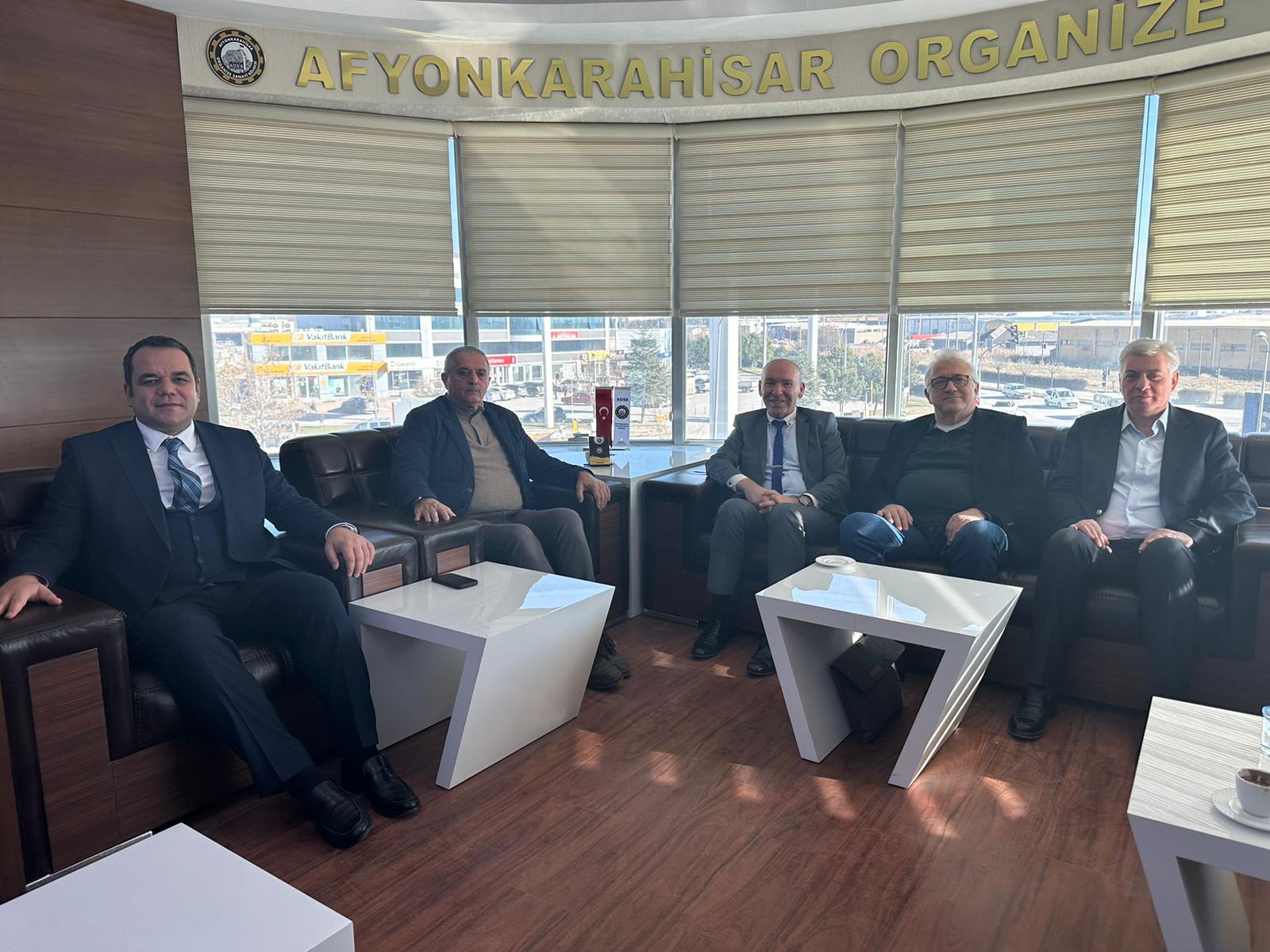 Airbus Tedarik Zinciri Sorumlusu Baysan OSB Başkanı Yeşilayı Ziyaret Etti