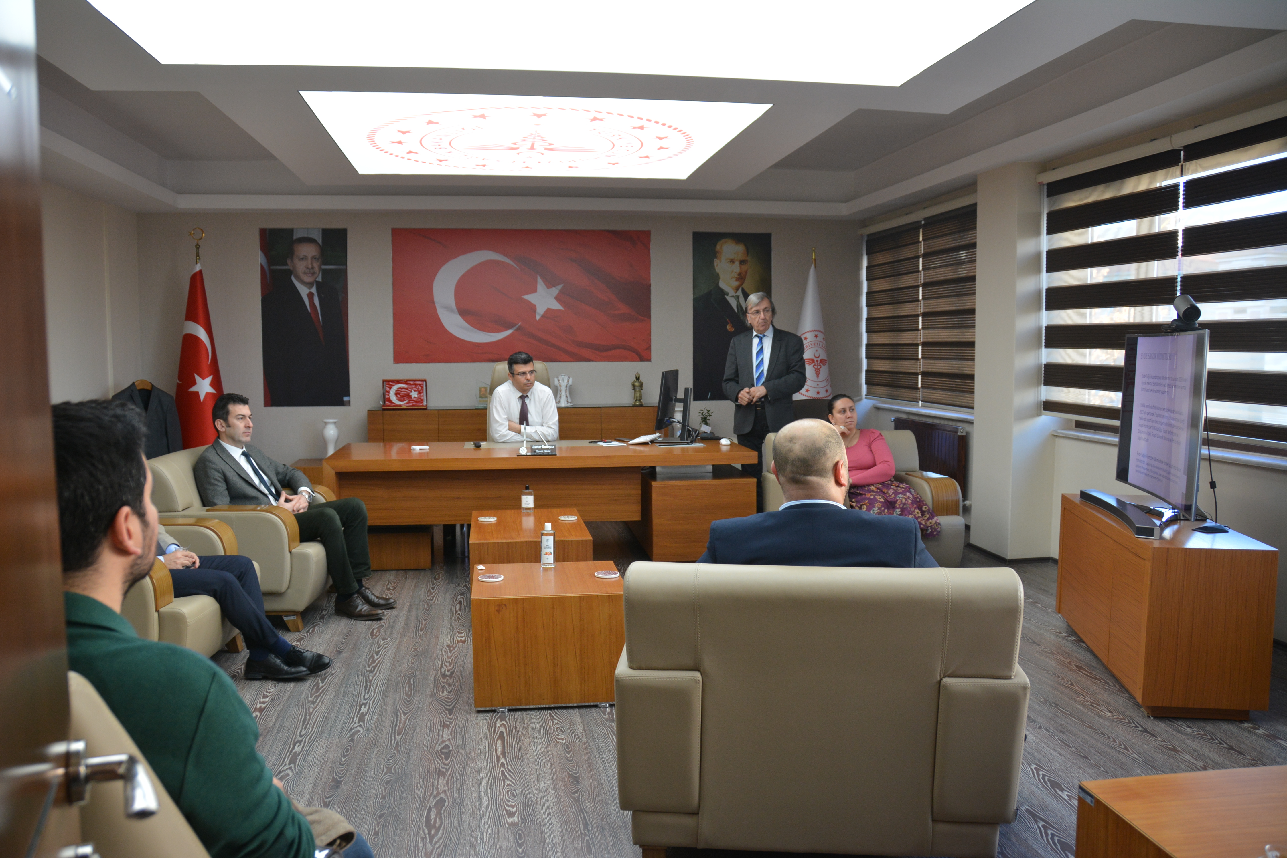 Evde Sağlık Hizmetleri yıl Sonu değerlendirme toplantısı yapıldı