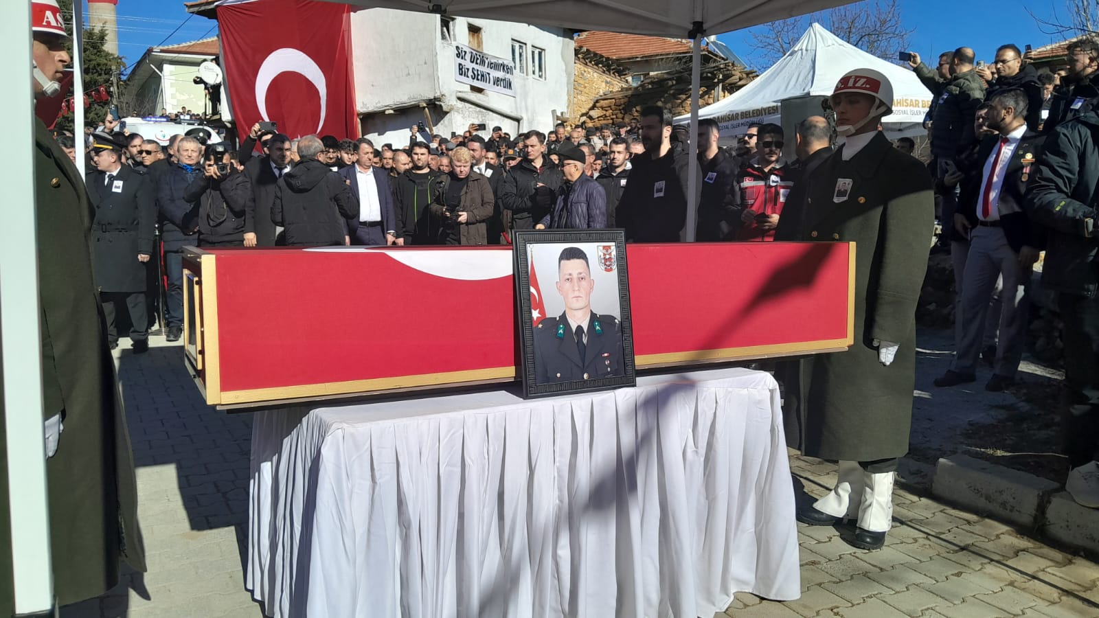 ŞEHİT RAMAZAN GÜNAY İÇİN BABA OCAĞINDA HELALLİK ALINDI