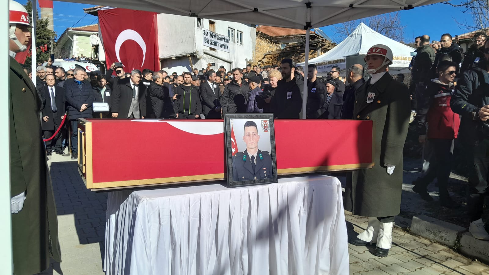 ŞEHİT RAMAZAN GÜNAY İÇİN BABA OCAĞINDA HELALLİK ALINDI