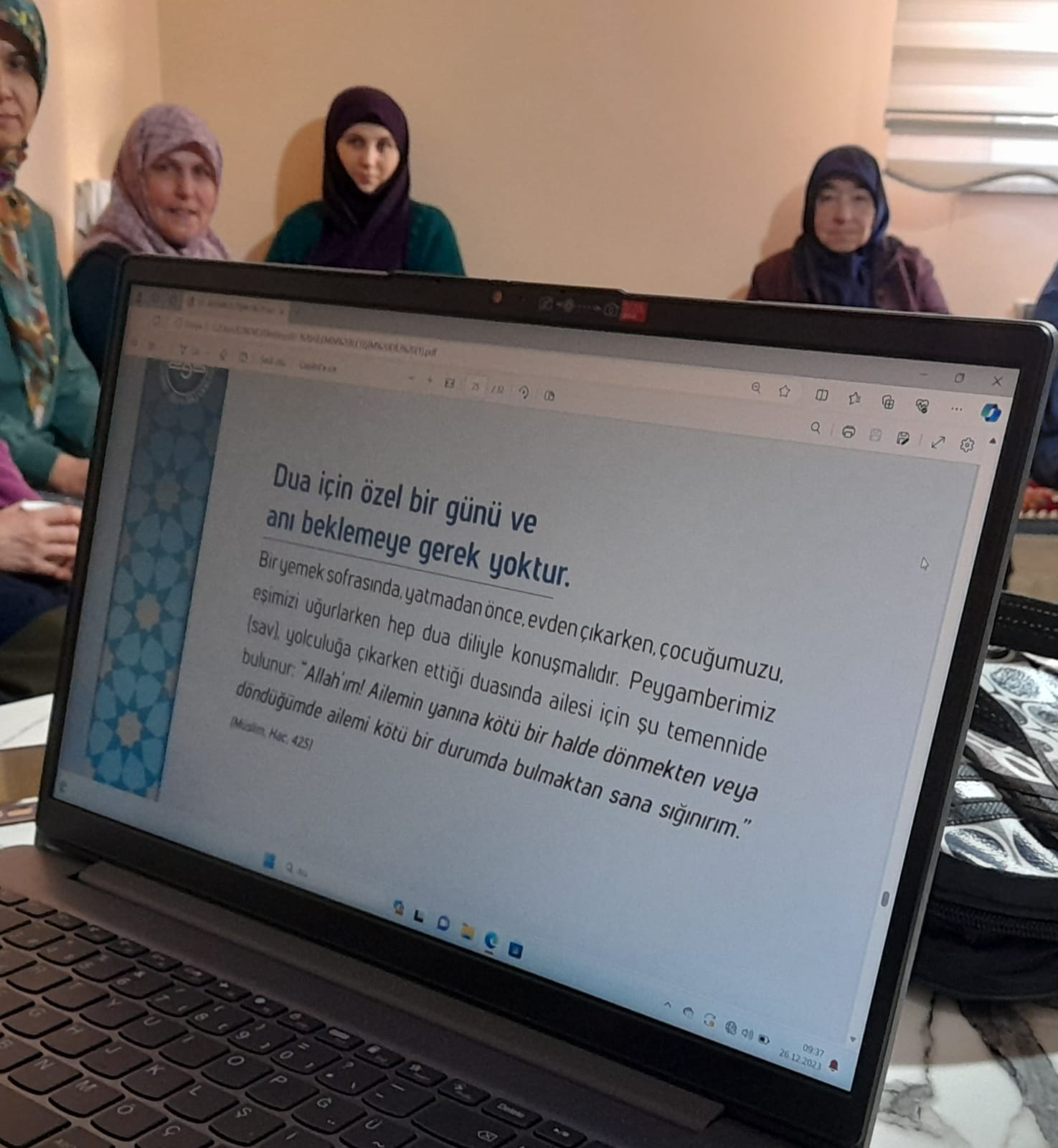 Şuhut İlçesi'nde Aile Bağlarını Güçlendiren Sohbet