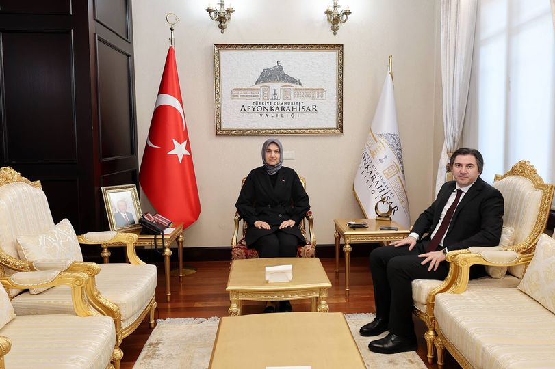Tarım ve Orman Bakan Yardımcısı Dr. Ahmet Bağcı, Valimiz Doç. Dr. Kübra Güran Yiğitbaşı'nı Ziyaret Etti