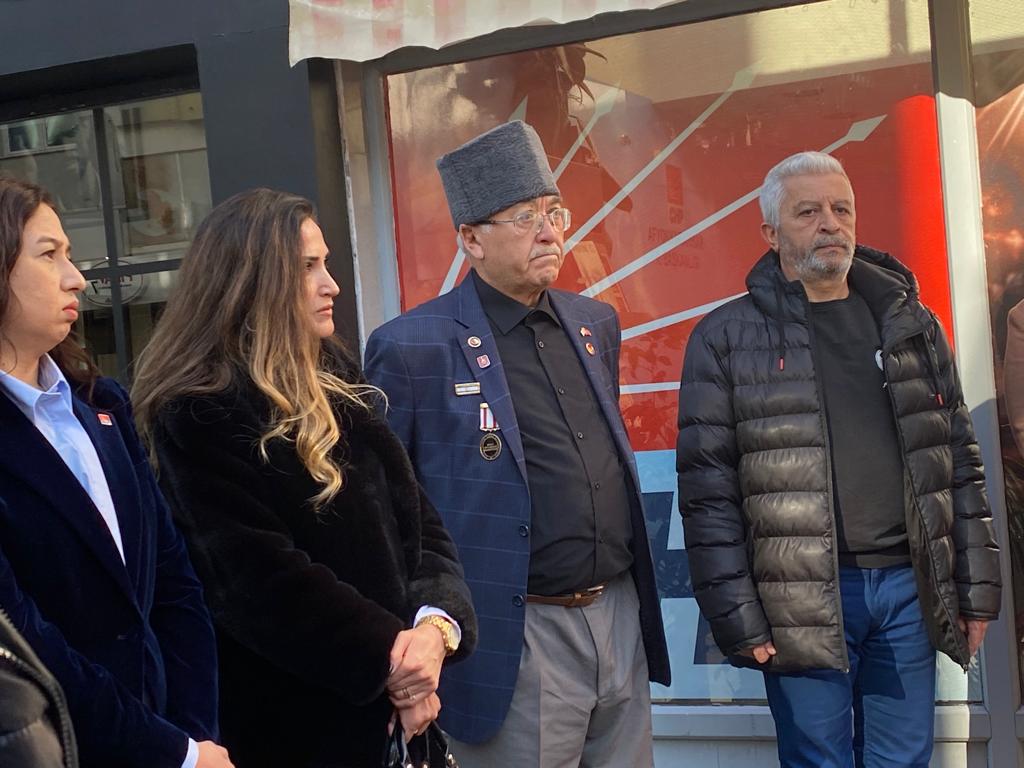 CHP il Başkanı Erhan, ""hain terör saldırılarına ve şehitlerimize artık yeter!"