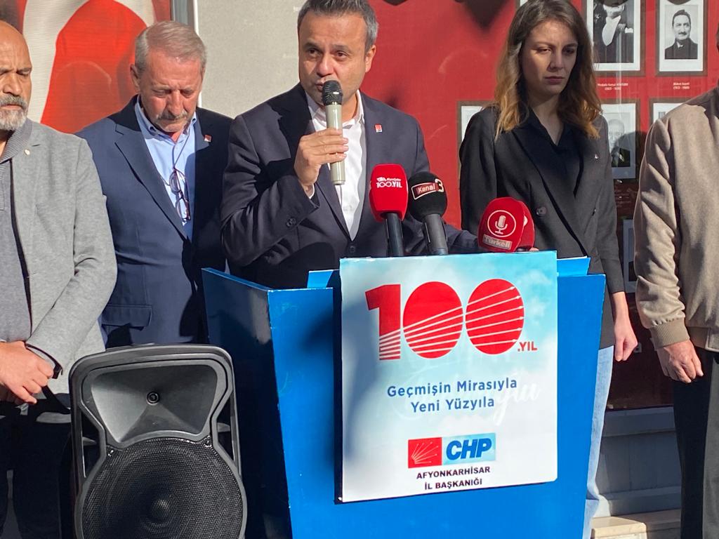 CHP il Başkanı Erhan, ""hain terör saldırılarına ve şehitlerimize artık yeter!"