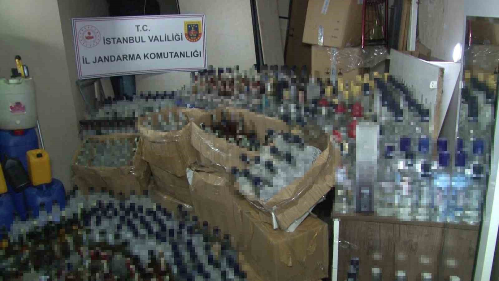 Jandarma ekiplerinden merdiven altı operasyonu