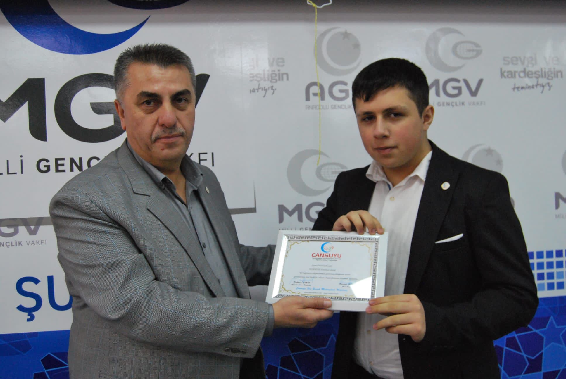 CANSUYU, İLÇE TEMSİLCİLERİ İLE BULUŞTU