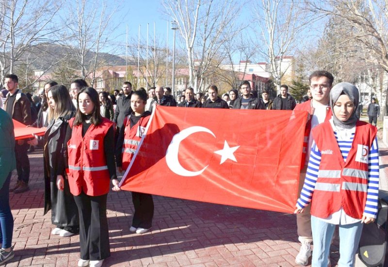 AFSÜ  ŞEHİTLER İÇİN TEK YÜREK