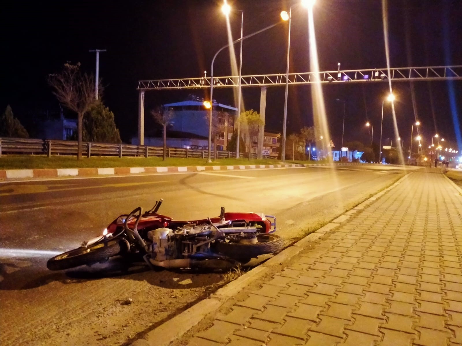 MOTOSİKLET SONU OLDU