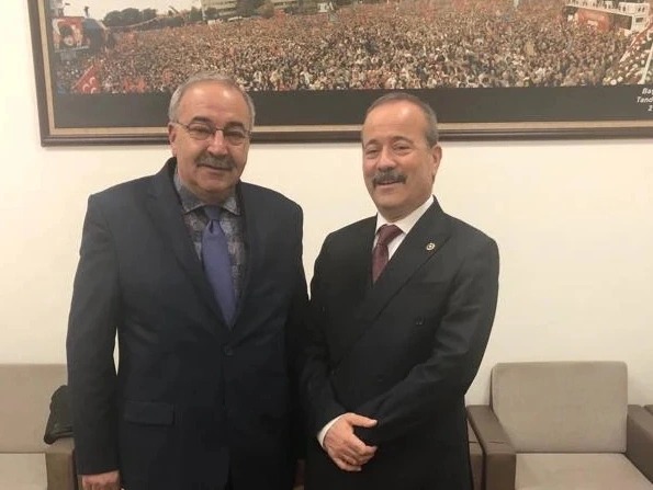 MHP milletvekili  Taytak,  Sarıkamış Belediye Başkanı Harun Hayali'nin Cenaze Törenine Katıldı