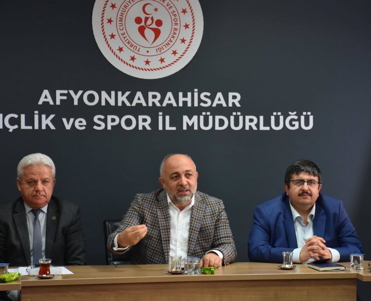 AFYONKARAHİSAR GENÇLİK VE SPOR İL MÜDÜRLÜĞÜ İSTİŞARE TOPLANTISI GERÇEKLEŞTİRİLDİ
