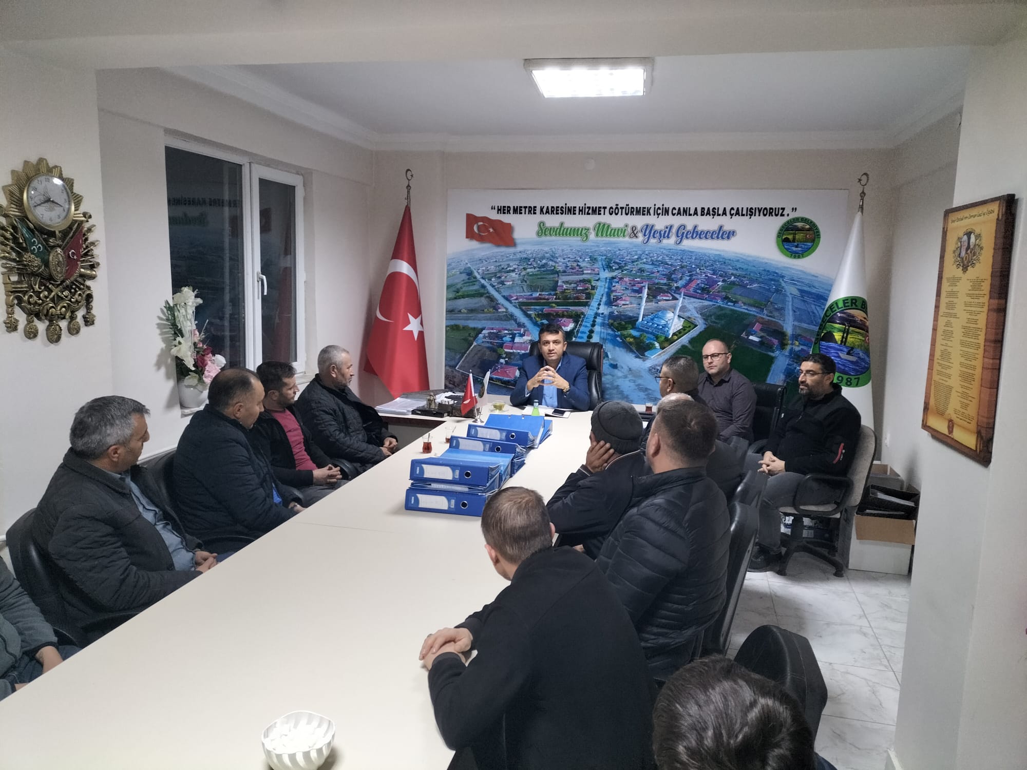 Vali Yardımcısı Keklik “Gebeceler  Belediyesi personeli ile bir araya geldi”
