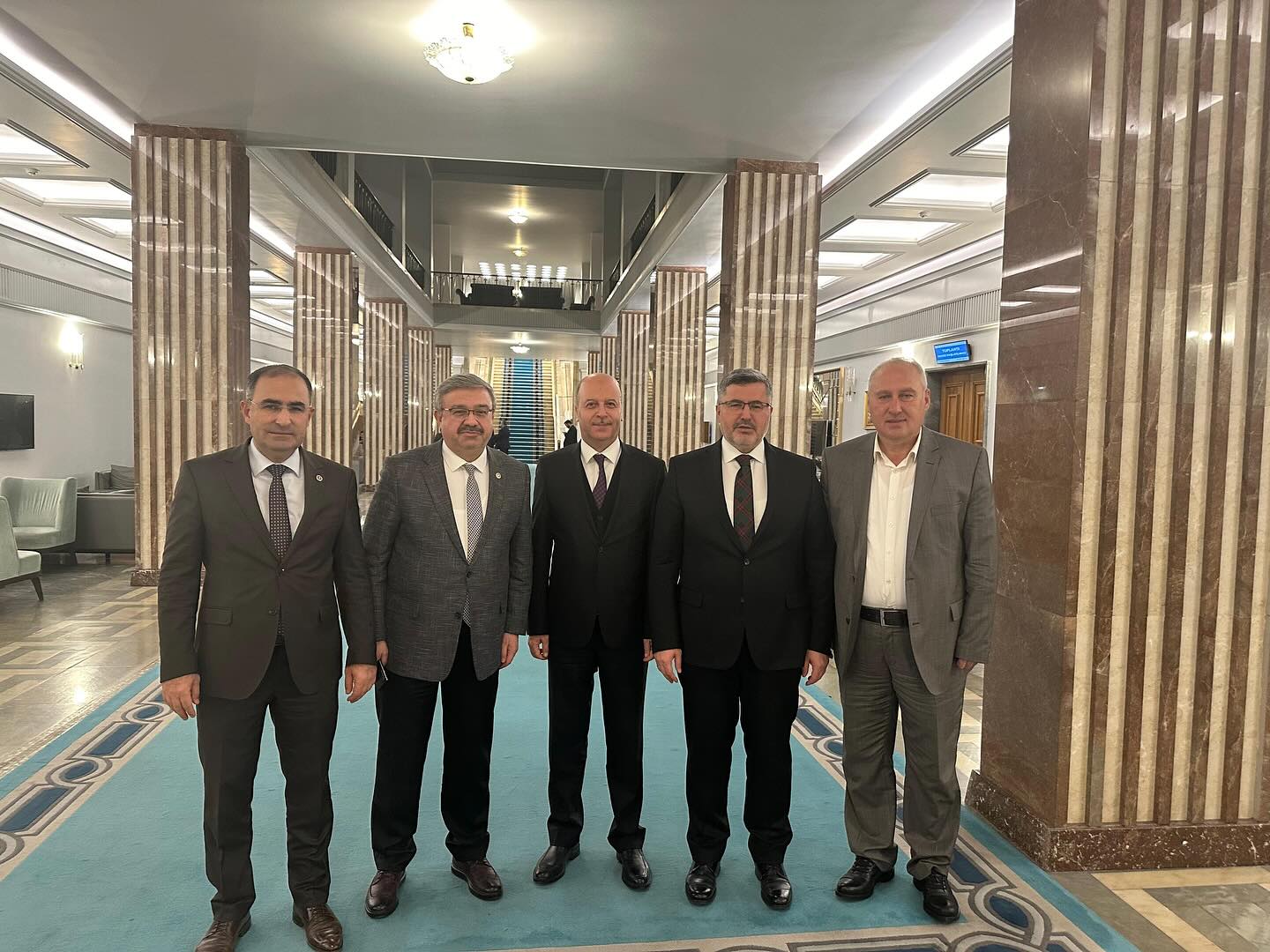 Şuhut Başkanı Bozkurt ve Kurucu İlçe Başkanı  Tuncay Ankara'da