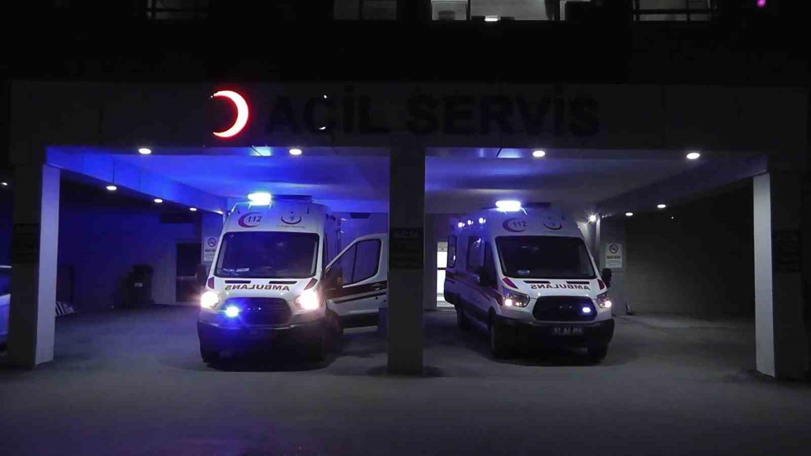 Akrabalar arasında çıkan kavga kanlı bitti