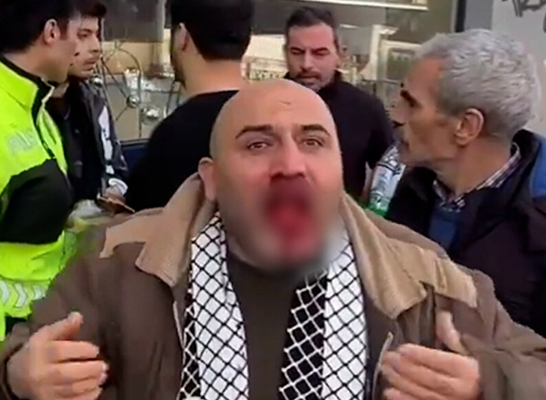 "ŞEHİTLERİMİZE RAHMET, FİLİSTİN'E DESTEK" YÜRÜYÜŞÜ YAPILDI