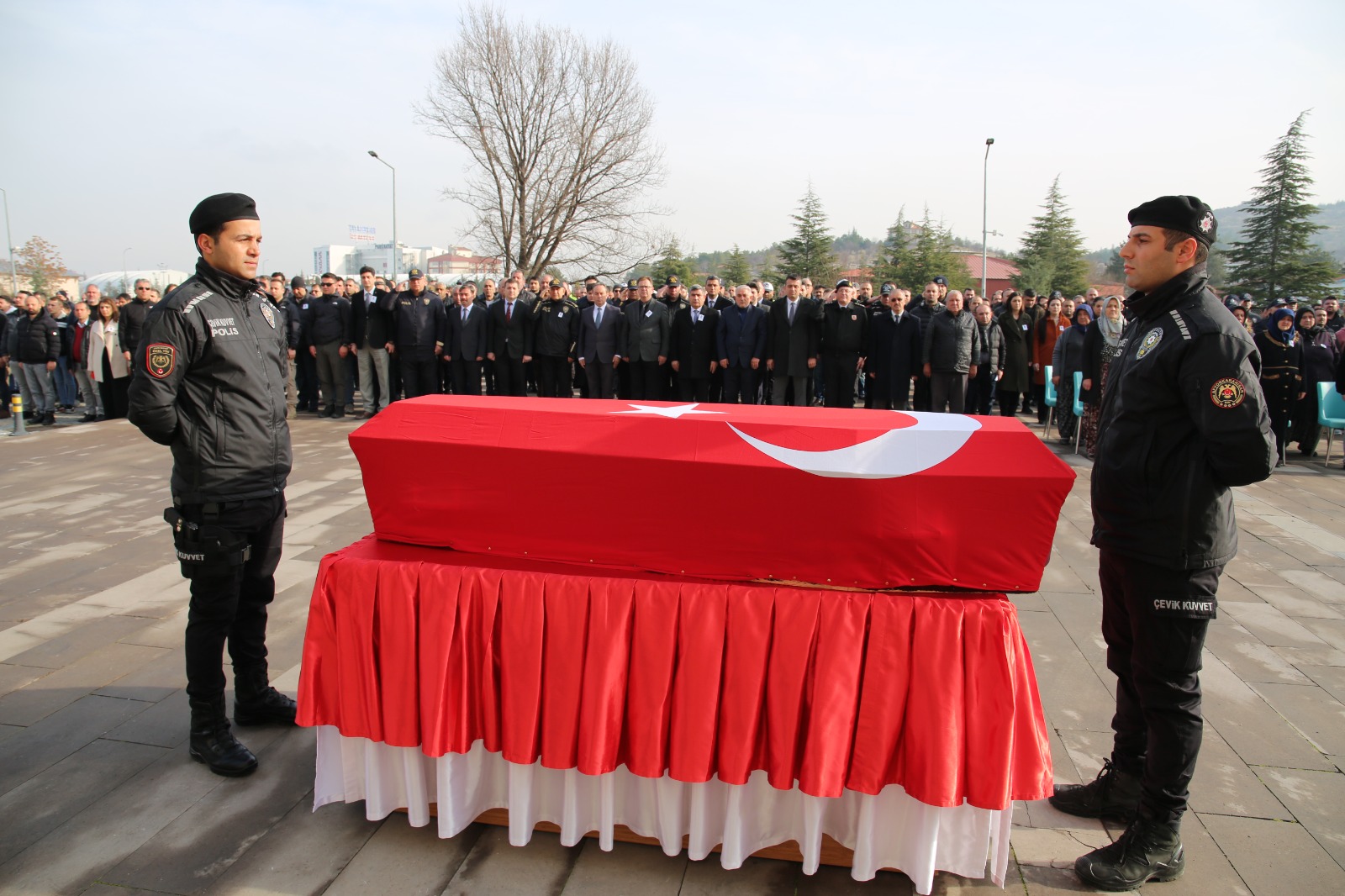 Afyonlu Polis Memuru Özdemir Son Yolculuğuna Uğurlandı