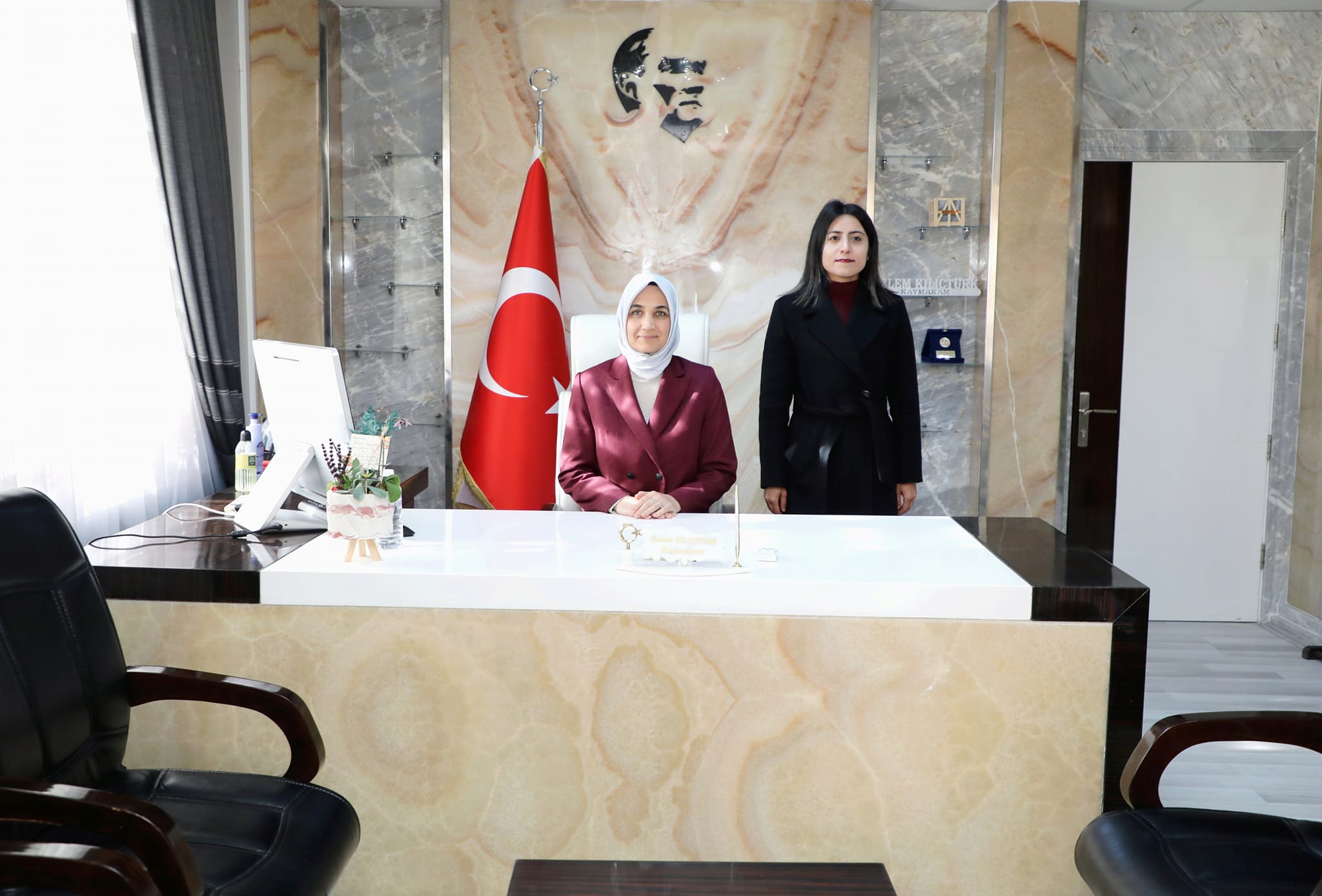 Vali Yiğitbaşı İscehisar Kaymakamlığını Ziyaret Etti