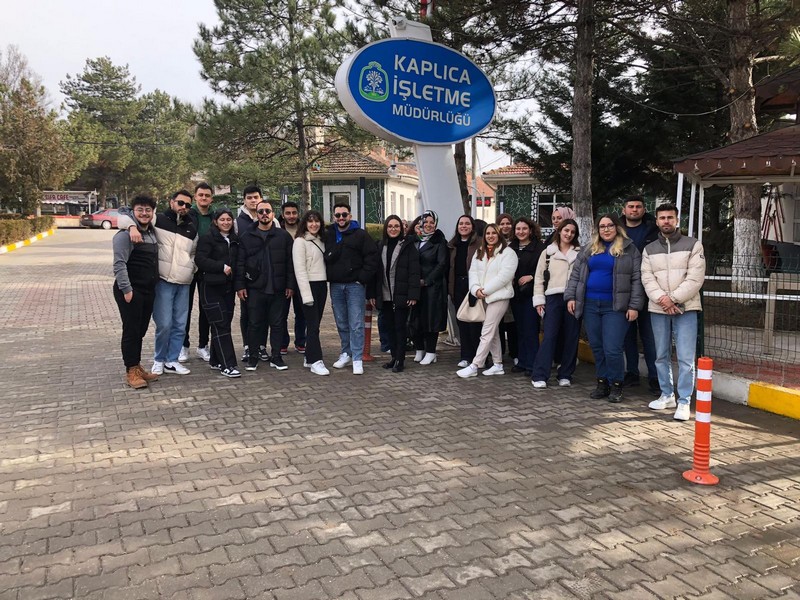 AKÜ, Hüdai Kaplıcalarını ziyaret etti