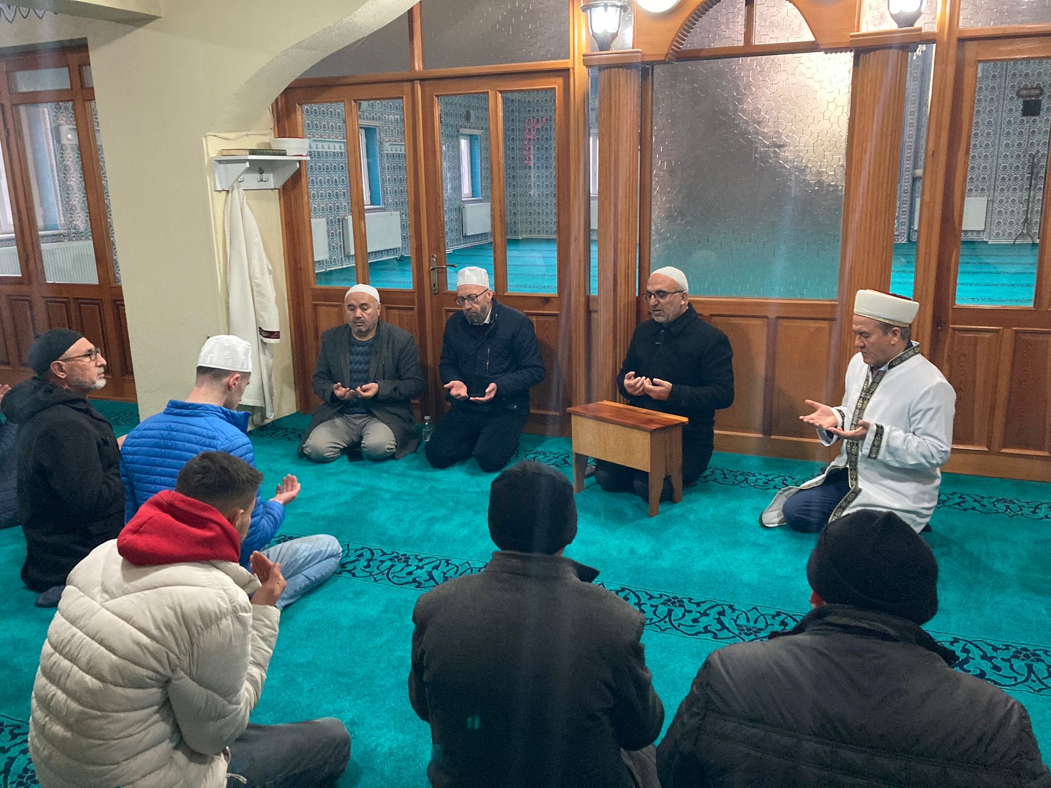 Müftü İmamoğlu Cemaatle Bir Araya Geldi