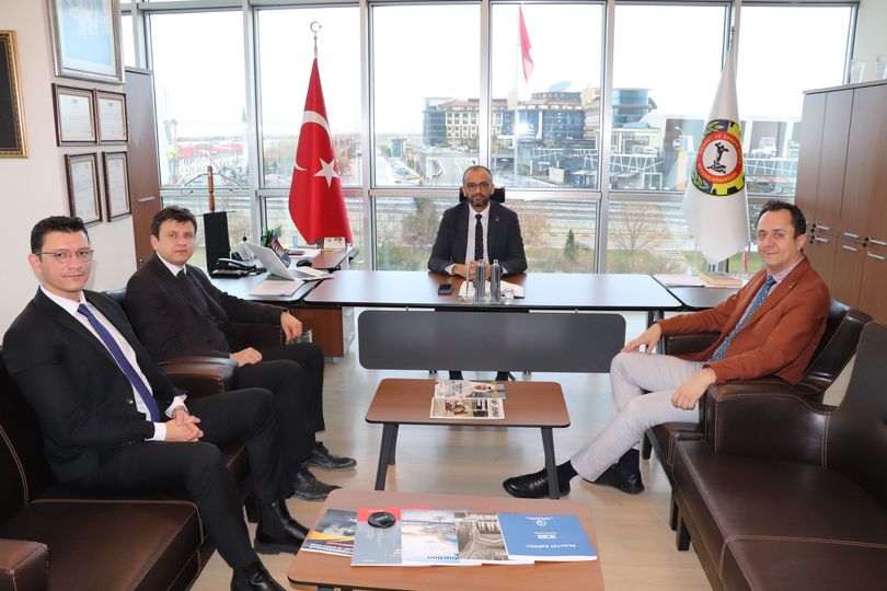 İki Genel Sekreter Bir Araya Geldi. KÜTSO'dan ATSO'ya Ziyaret