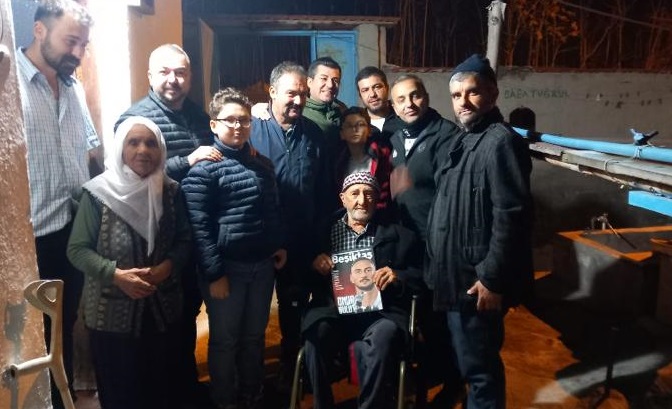 1903 Afyon Beşiktaşlılar Derneğinden engelli vatandaşlara anlamlı hediye