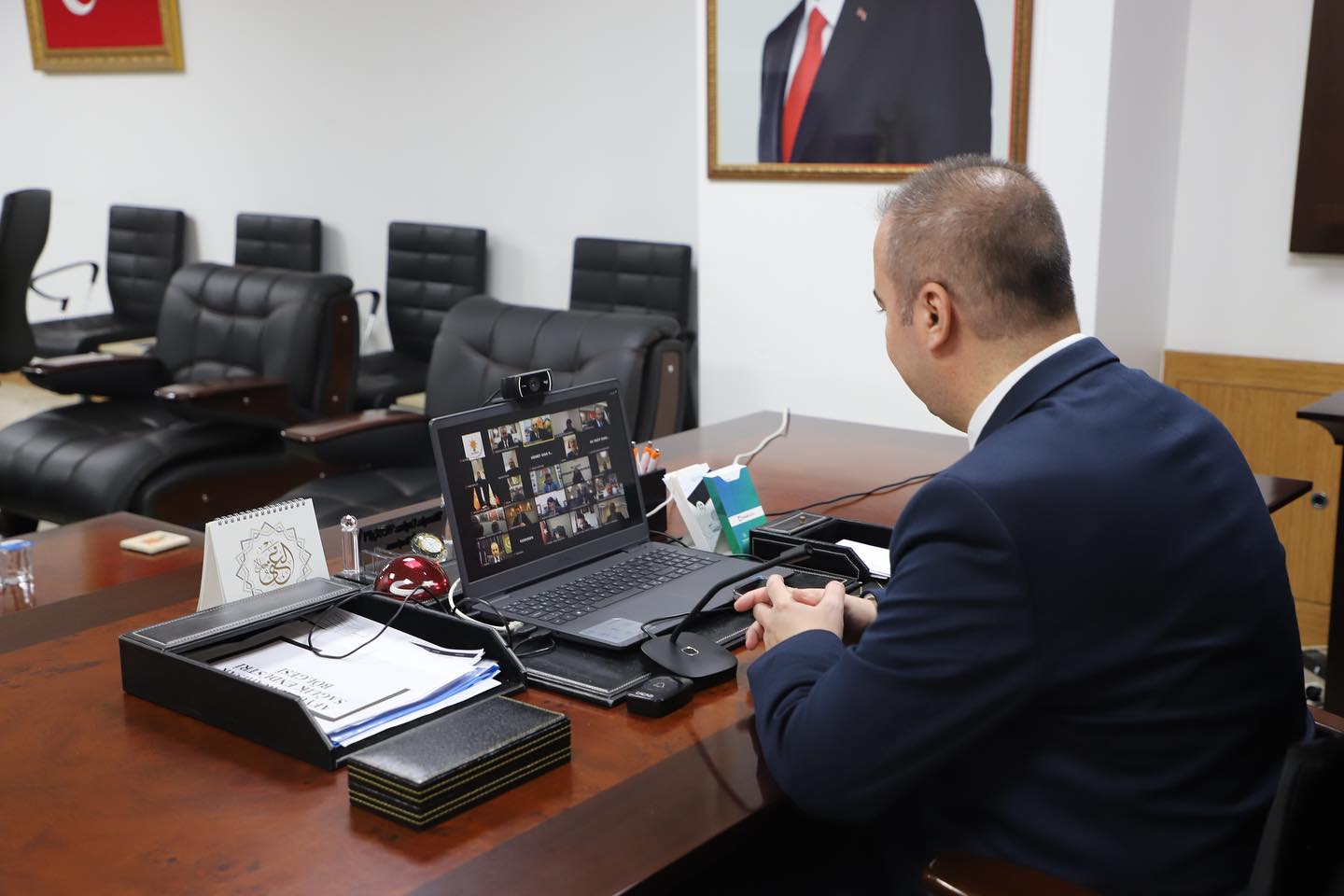 Başkan Uluçay'ın Mesaisi Yoğunlaştı