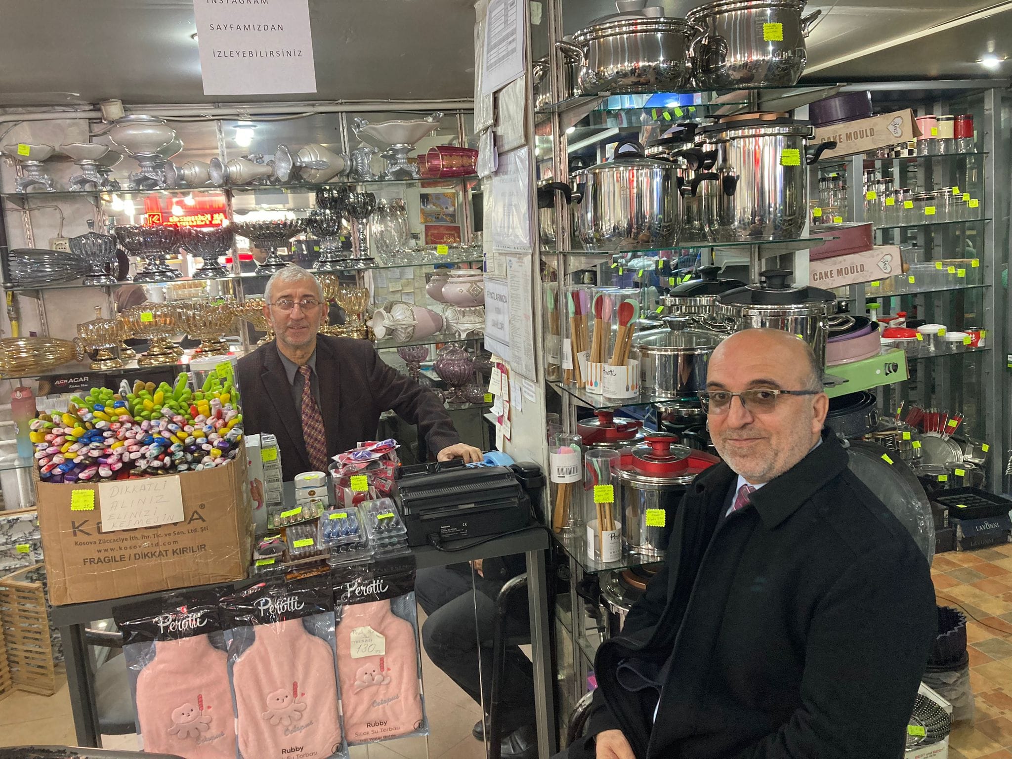 Müftü İmamoğlu Esnaf Ziyareti Gerçekleştirdi.