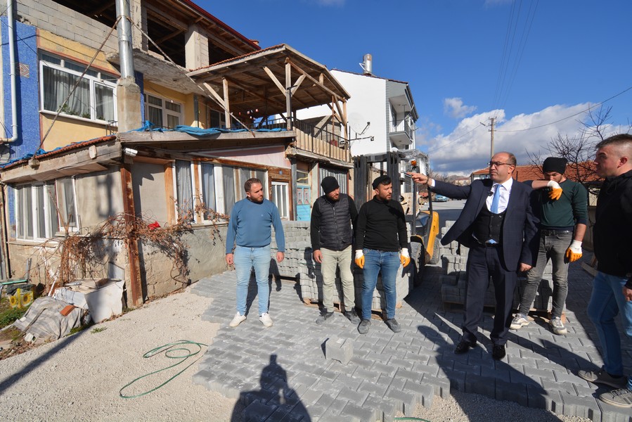 Başkan Çöl çalışmaları yerinde inceledi