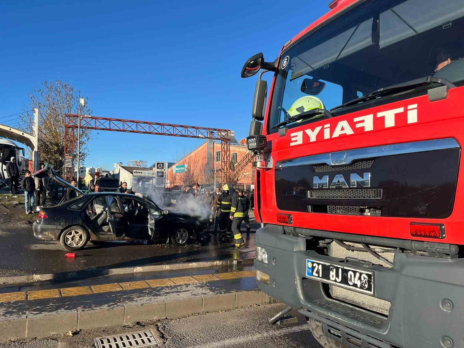 Bakımdan Çıkan Araç Alevlere Teslim Oldu
