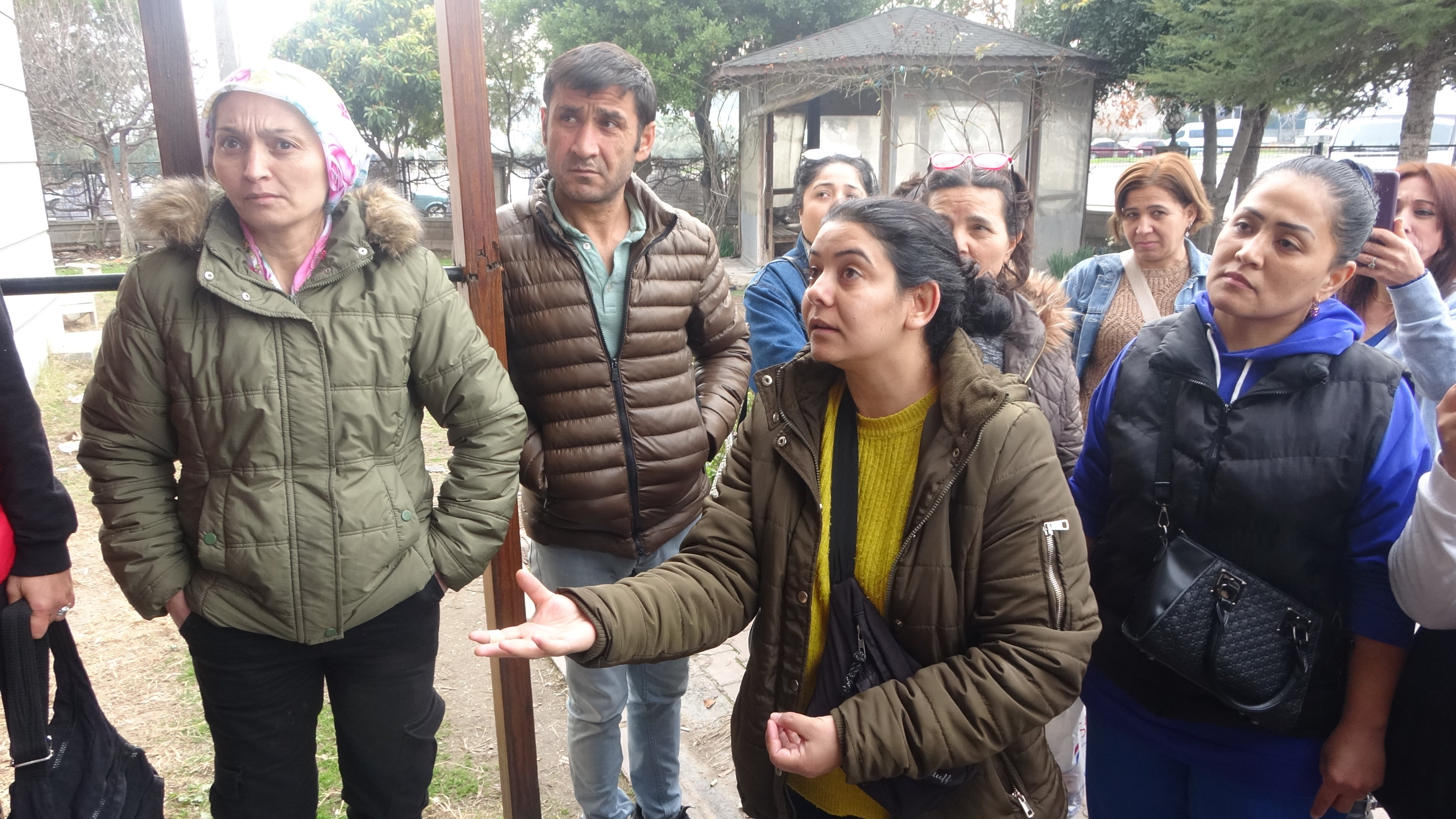 "BİRÇOK KİŞİ BURADA SİGORTASIZ ÇALIŞIYOR"