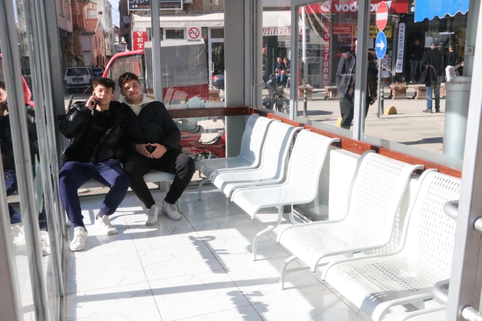 Bu İlçede Otobüsler Sıcacık Bir Ortamda Bekleniyor