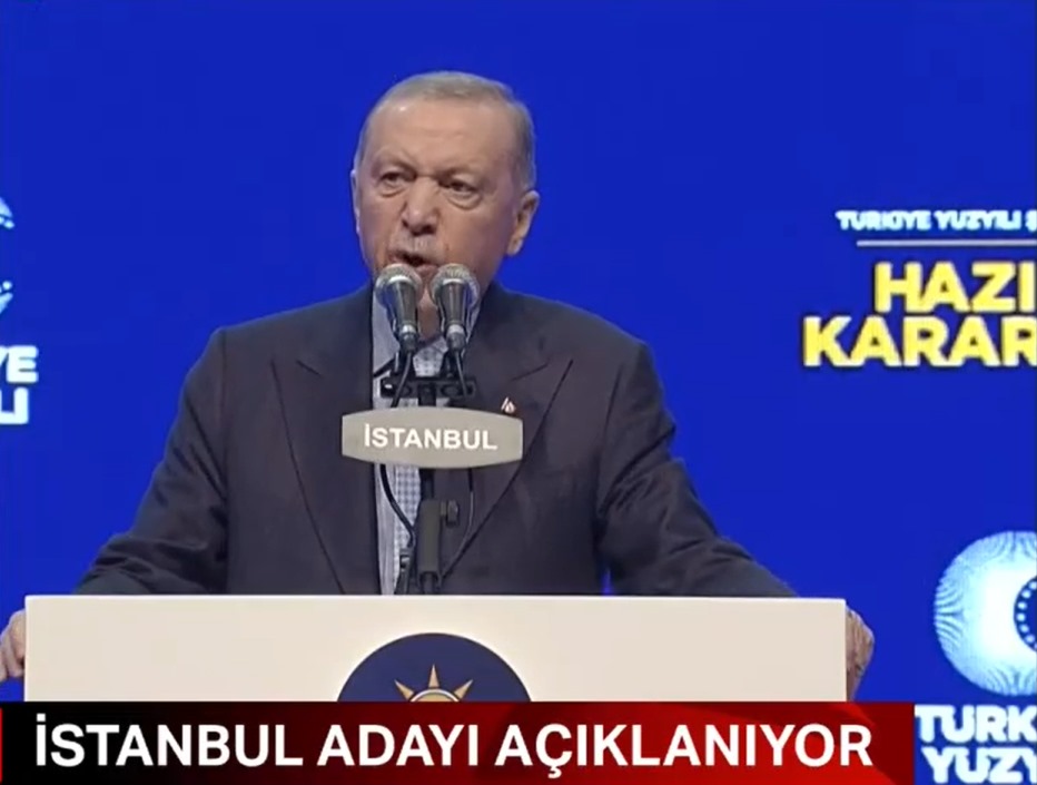 ERDOĞAN :"ARAŞTIRMALAR SONUCUNDA ADAYLARIMIZI BELİRLEDİK"