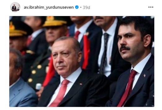 Yurdunuseven'den  Murat Kurum paylaşımı: "İstanbulumuz muradına eriyor"