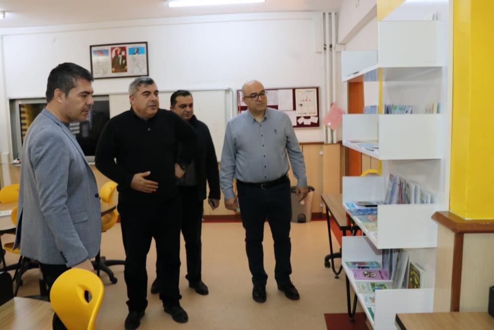 Müdür Sünnetci Projeleri Yakından Takip Ediyor