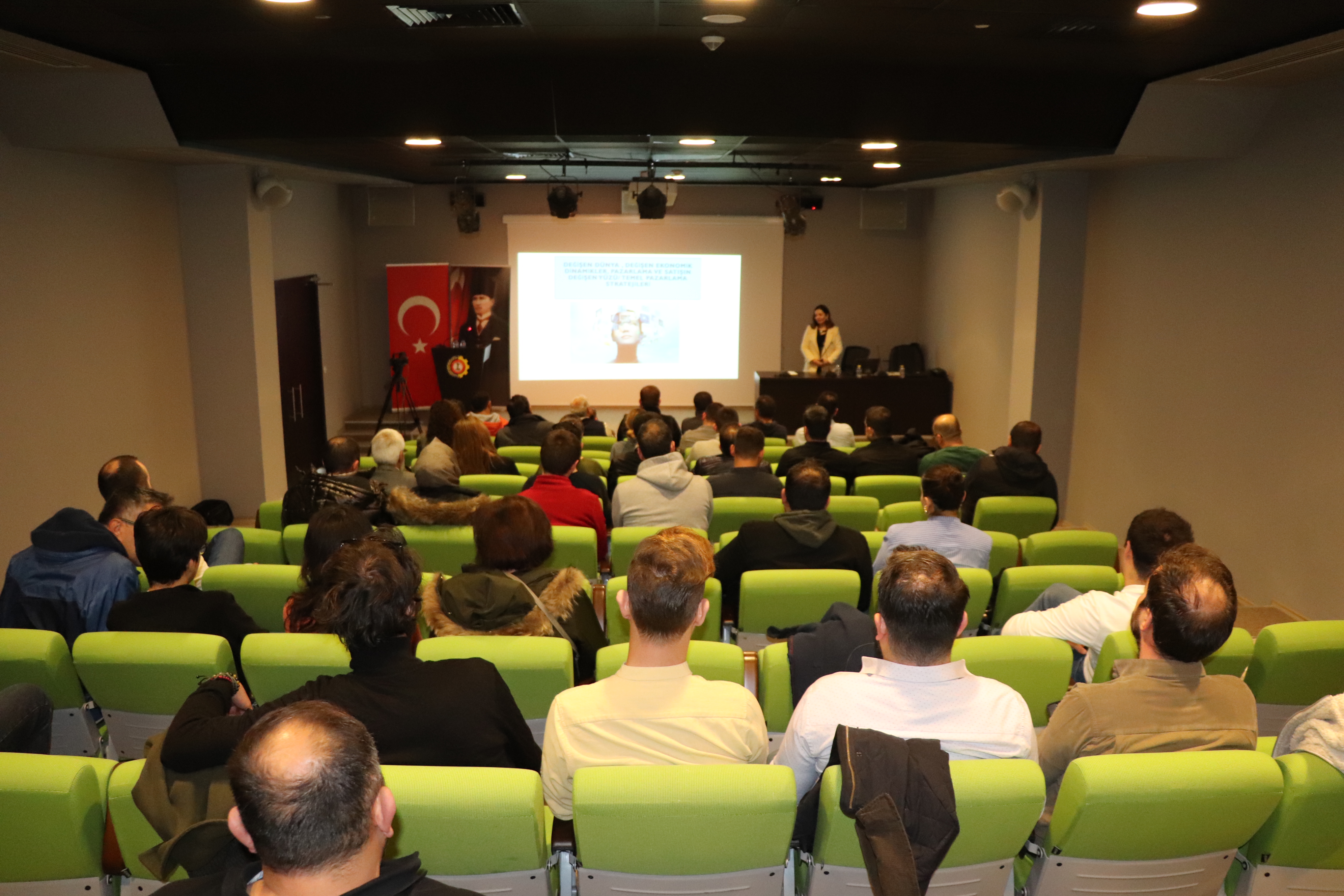 ATSO’NUN MERMER SEKTÖRÜ İÇİN HAZIRLADIĞI UR-GE PROJESİNDE EĞİTİM VERİLDİ