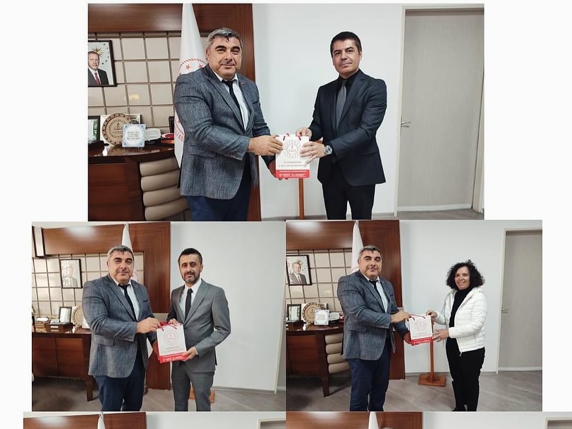 Dumlupınar Bilim ve Sanat Merkezi Şampiyonlarımız İl Müdürümüz Miraç Sünnetci’yi Ziyaret Ettiler…