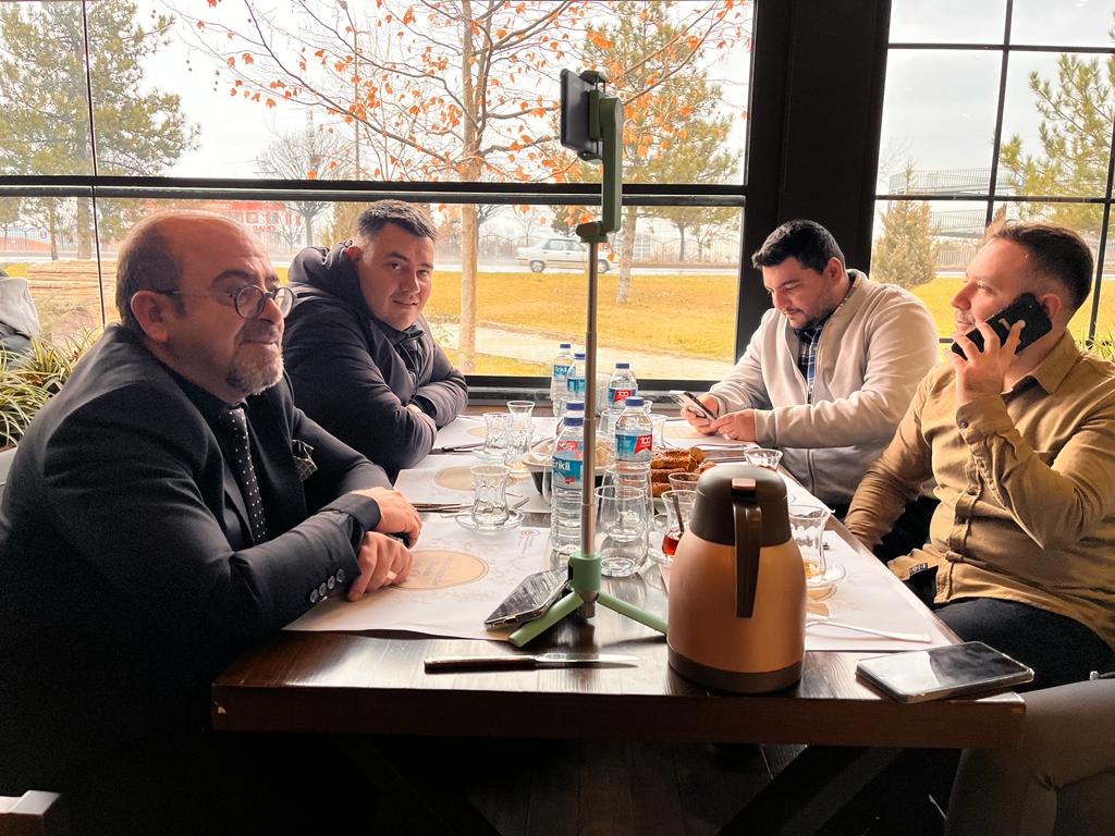 Rektör Okumuş 10 Ocak Çalışan Gazeteciler Gününde Basın Mensupları ile bir araya geldi