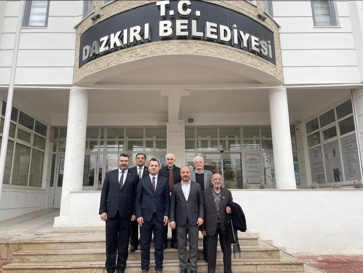 Saadet Partisi Heyeti Dazkırı Belediye Başkanı İsmail Taylan'ı Ziyaret Etti