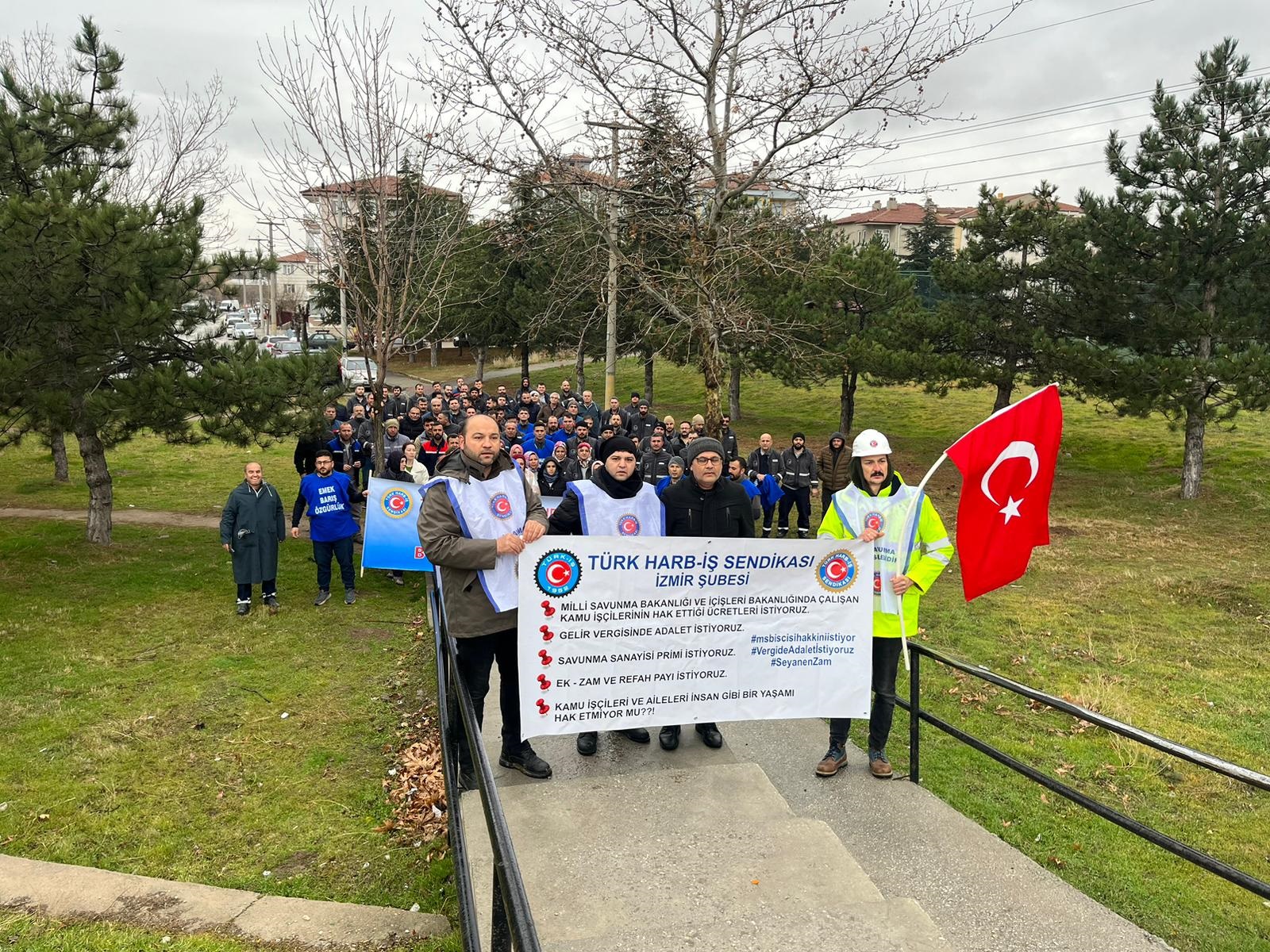 Seslerini Duyurmak İsteyen İşçiler Ankara'ya Yürüdü