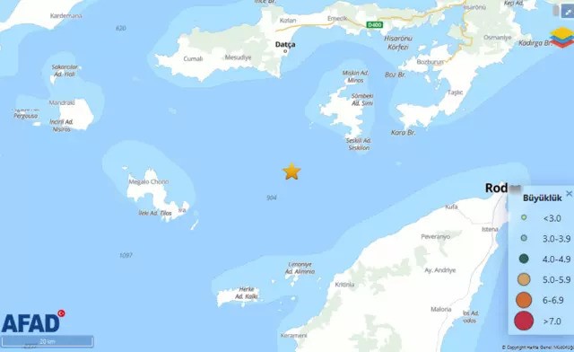 Önce Hatay'da Sonra Muğla'da Depremler Korkuttu
