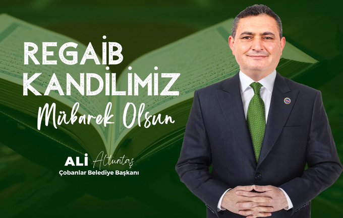 Çobanlar Belediye Başkanı  Altuntaş Kandil Mesajı Yayınladı