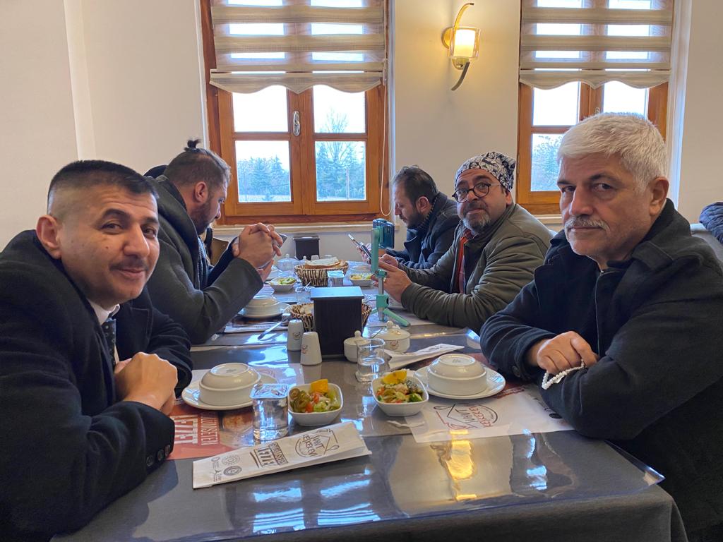 KAYMAKAM REŞİT HAN BASIN MENSUPLARIYLA BULUŞTU