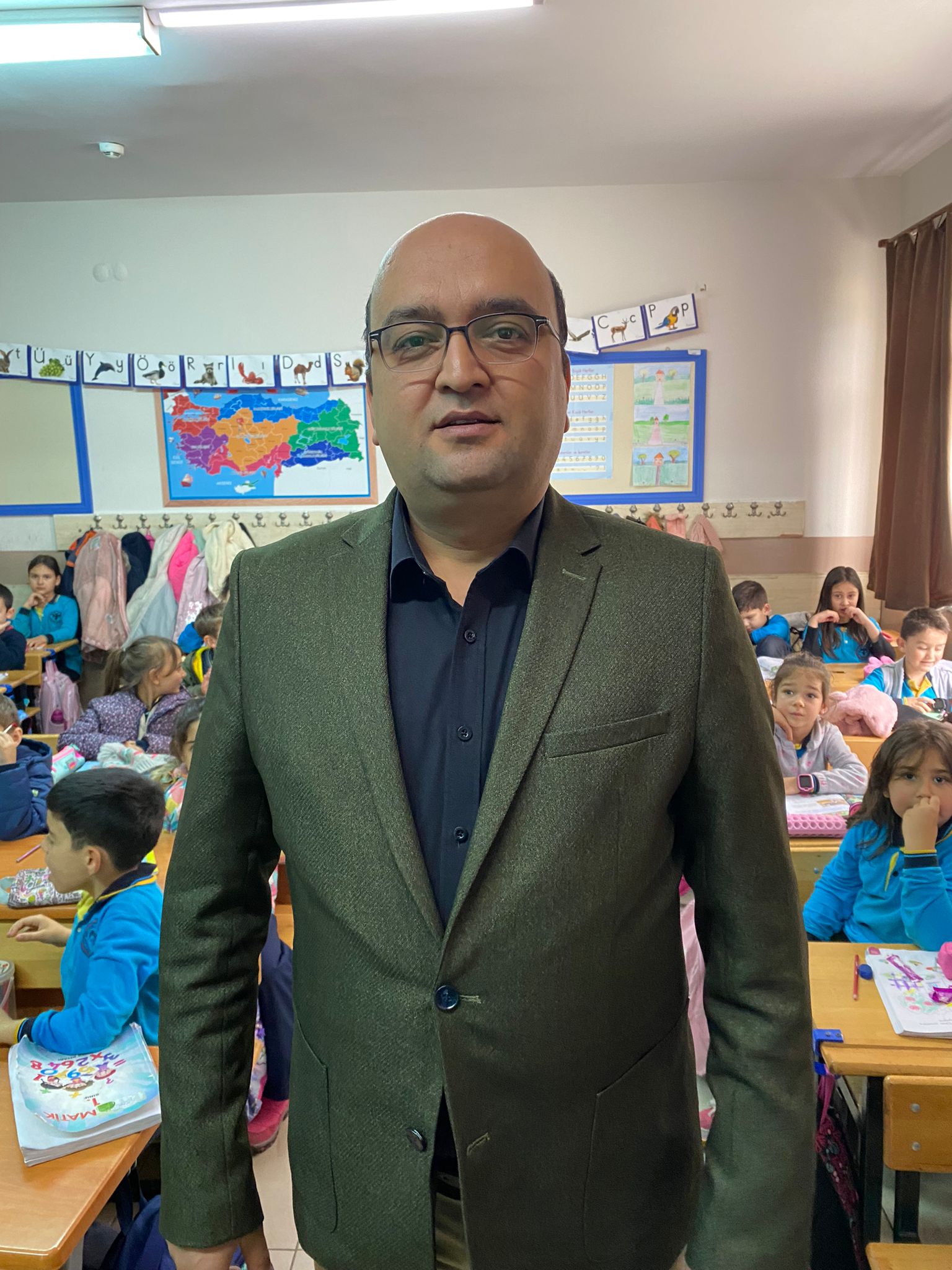 Afyonkarahisar'da Nesilleri bir araya getiren proje:Selçuklu İlkokulu'nda Dedem Okulda Projesi