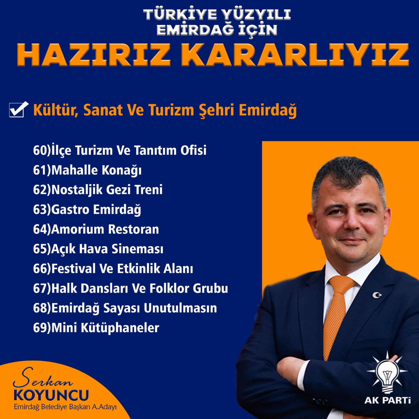 Başkan Serkan Koyuncu Yeni Dönem Projelerini Açıkladı