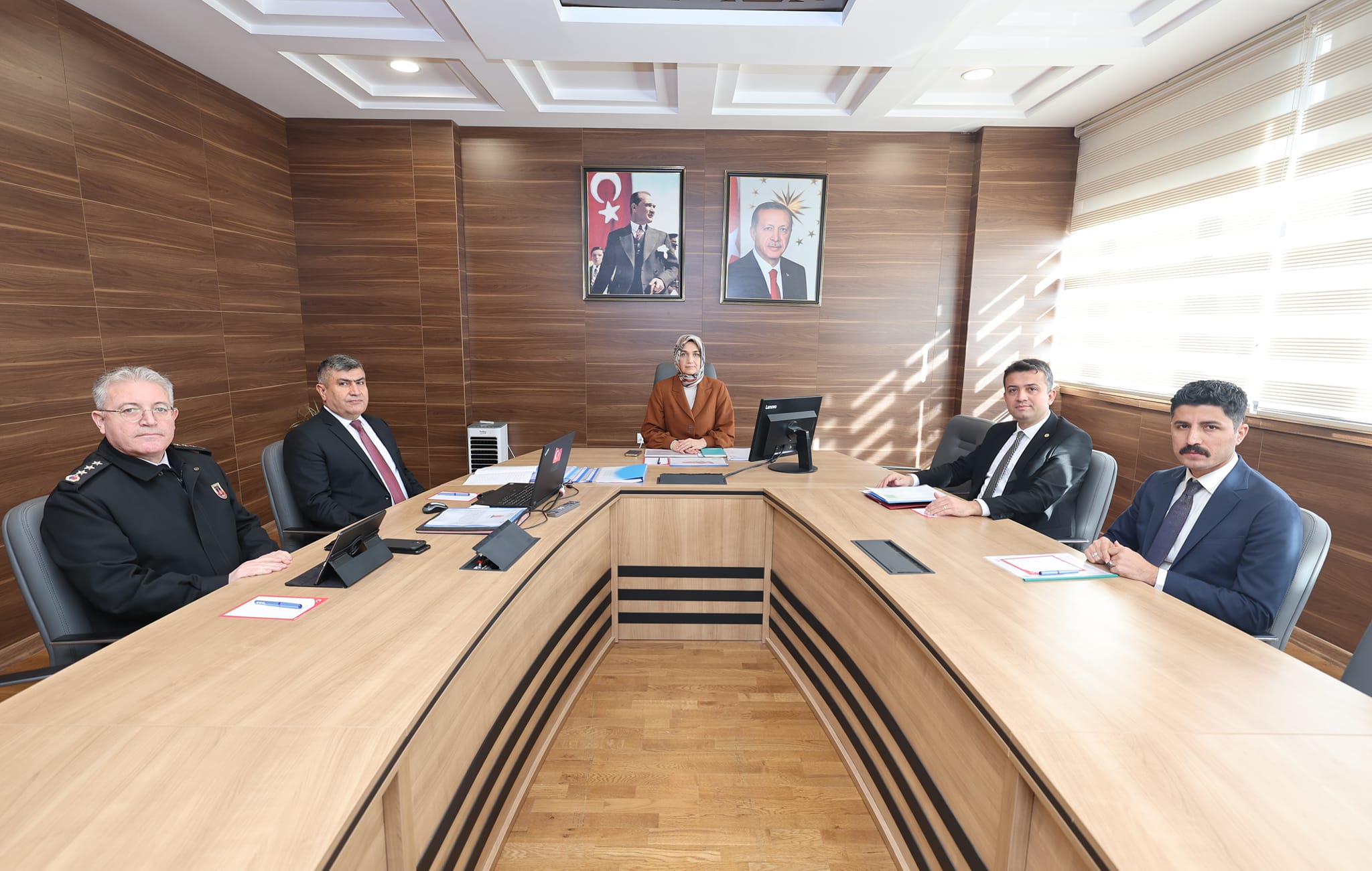 Afyon'da Üst Düzey Toplantı Başkanlığını Vali Yiğitbaşı Yaptı