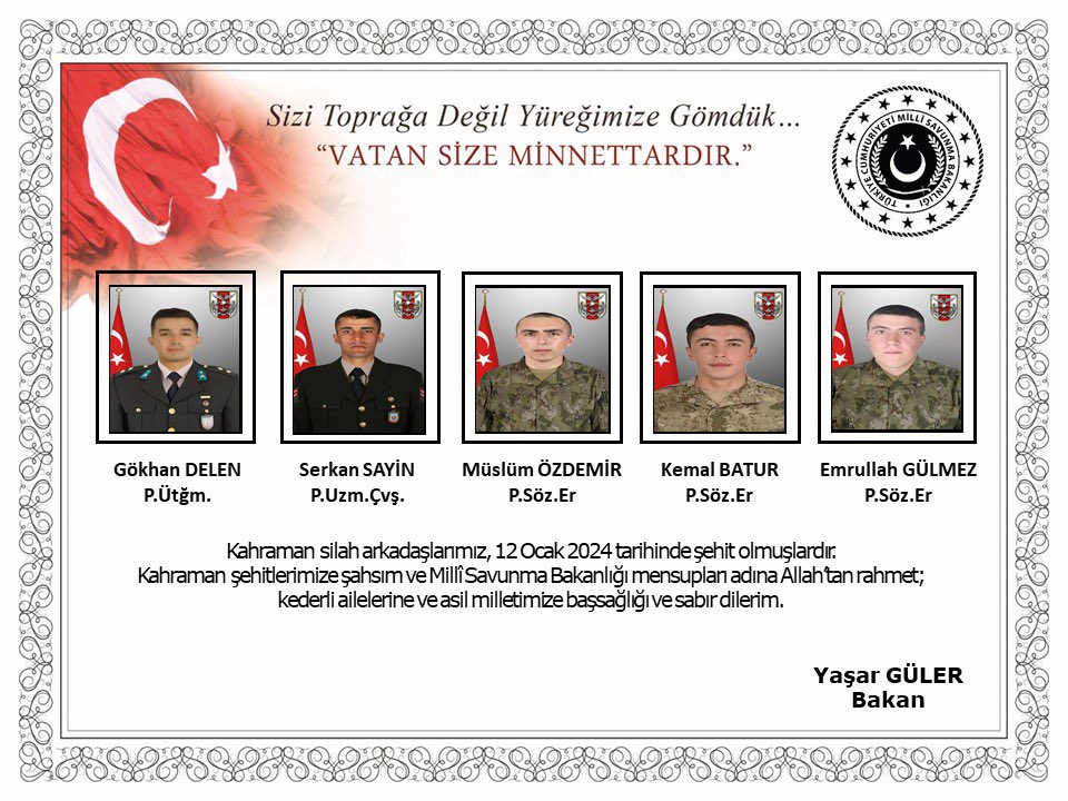 Şehit Haberleri Sonrası Bilgi Kirliliğine Engel Oldu Başkan Kumartaşlı Basın Camiasını Bilgilendirdi